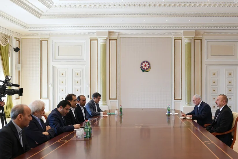 Президент Ильхам Алиев принял министра здравоохранения Ирана