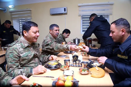 Defense Minister takes part in opening of tank military unit in frontline zone - VIDEO