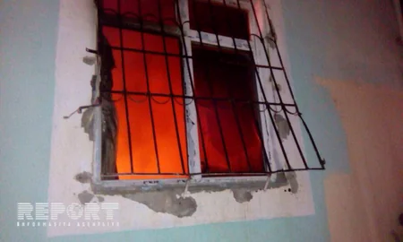 Xırdalanda oğurluğa gələn şəxslər evi yandırıblar - FOTO - VİDEO