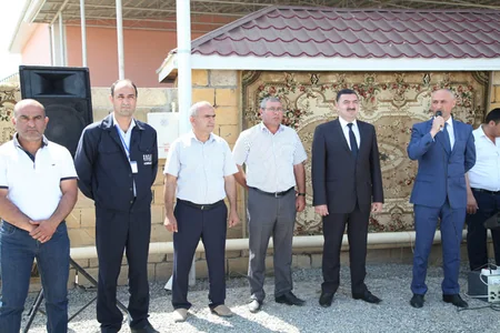 ​Neftçalada daha bir kəndə ilk dəfə qaz verilib