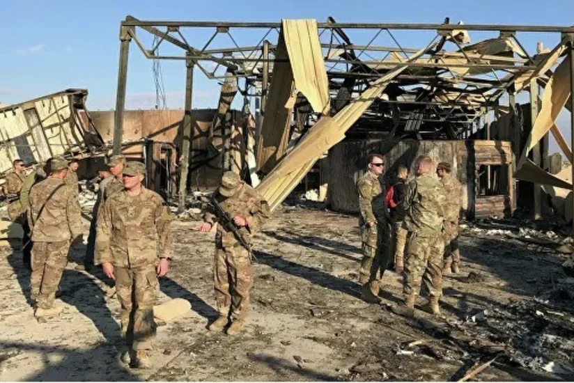 ABŞ-ın İraqdakı bazasına hücum zamanı 50 hərbçi xəsarət alıb - VİDEO