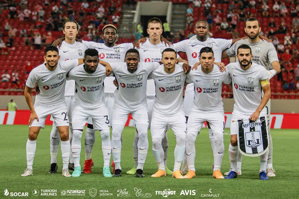 Neftçi və Olimpiakos komandalarının start heyəti açıqlanıb