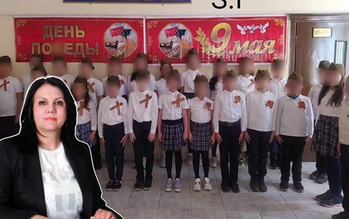 Bakı məktəbində şagirdlərin yaxasına “Georgi lenti” taxılmasına aydınlıq gətirilib