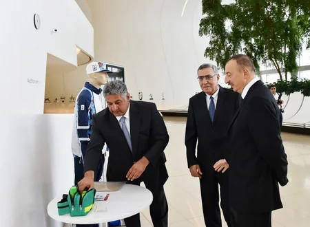 Prezident İlham Əliyev XXXI Yay Olimpiya Oyunlarında iştirak edəcək idmançıların yolasalma mərasimində iştirak edib