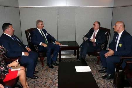 Elmar Məmmədyarov avropalı həmkarları ilə Azərbaycan-Aİ münsaibətlərinin genişləndirilməsini müzakirə edib