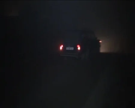 Tovuzda qatı duman avtomobillərin hərəkətini çətinləşdirib