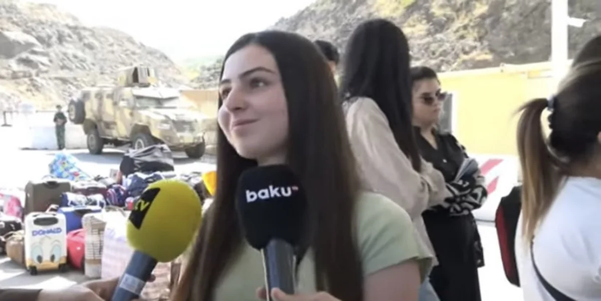 Ambassador: For Armenian young lady to speak to Azerbaijani journalists at Lachin checkpoint smiling says that chances for reintegration exists