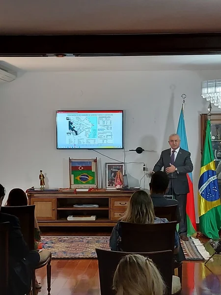 Braziliyada jurnalistlər erməni təcavüzü barədə məlumatlandırılıb
