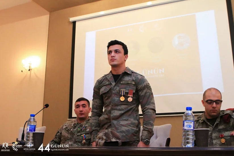 “44 Günün Qəhrəmanları” layihəsi çərçivəsində tələbələrlə ilk görüş keçirilib