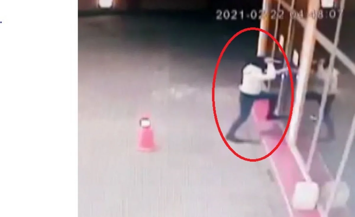 Gəncədə yanacaqdoldurma məntəqəsinə basqın edən maskalı şəxs tutuldu