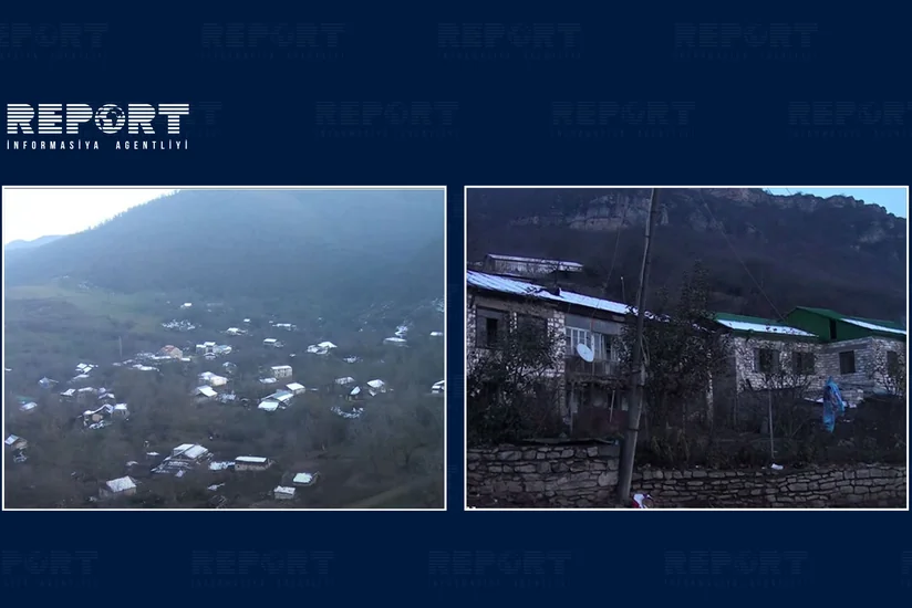 Footage of liberated Boyuk Taghlar village of Jabrayil