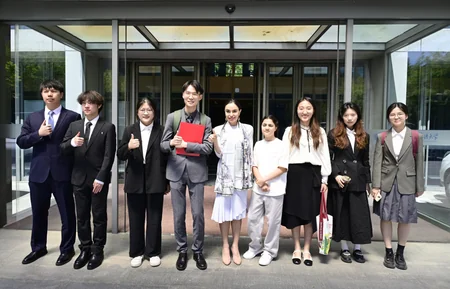Leyla Aliyeva meets with students of Beijing Foreign Studies University