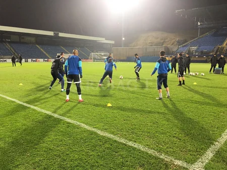 Qarabağ klubu Slovanla matçöncəsi son məşqinə çıxıb