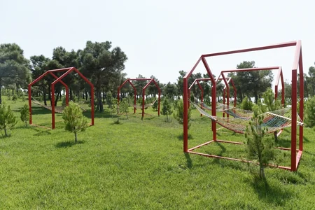 President, First Lady attend opening of new park in Baku