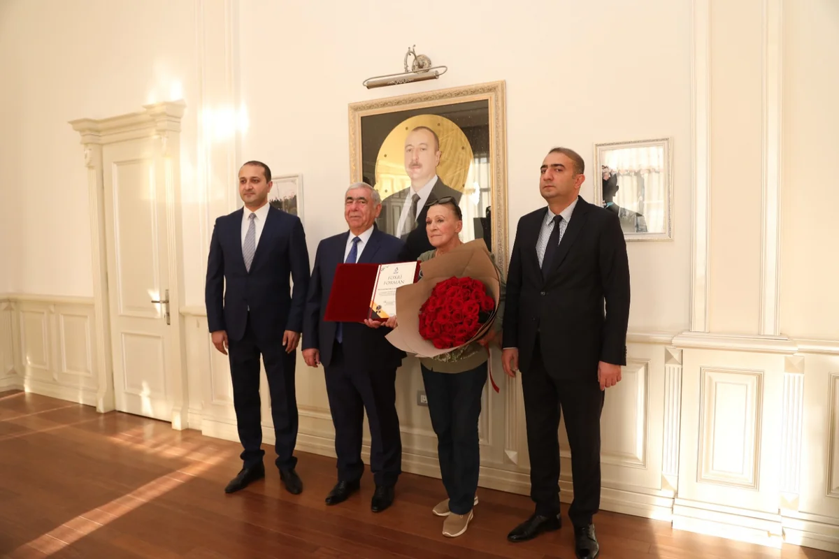 Rəfiqə Şabanova Fəxri Fərmanla təltif edilib
