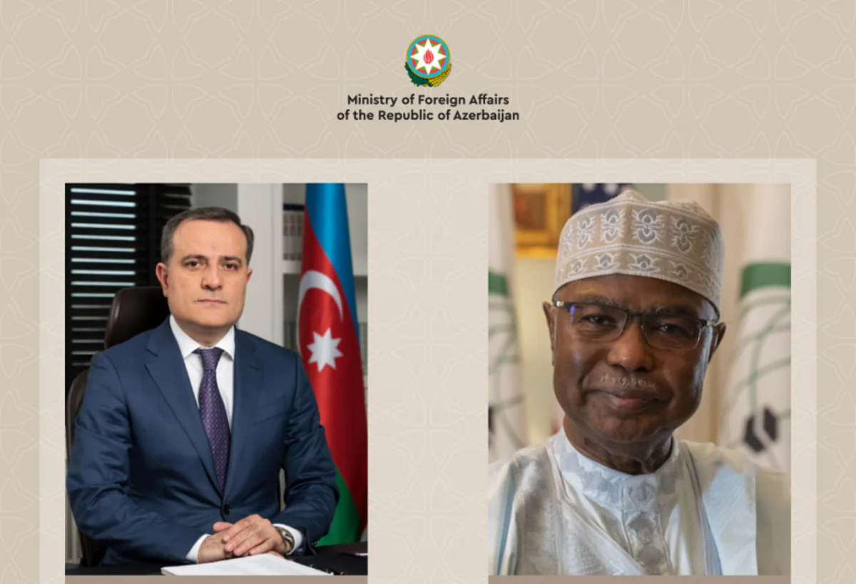 Ceyhun Bayramov İƏT-in Baş katibi ilə telefonla danışıb