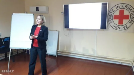 BQXK Bərdədə media nümayəndələri üçün seminar təşkil edib - FOTO
