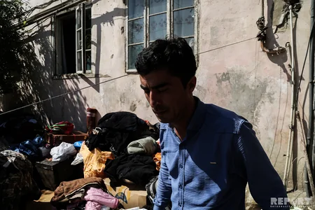 Bakıda evləri yanan məcburi köçkünlər: “Hələ gözləyirik” - FOTOREPORTAJ