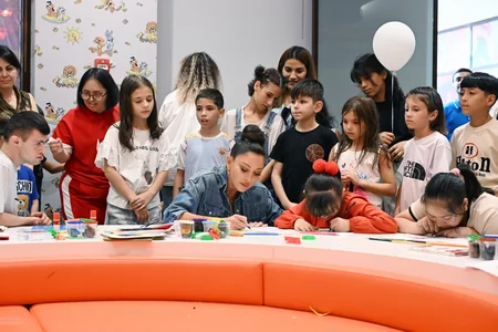First Vice-President Mehriban Aliyeva attends celebration organized for children by Heydar Aliyev Foundation