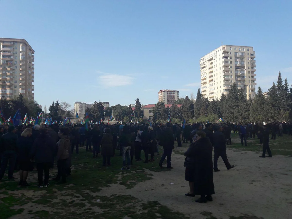 Milli Şura Bakıda mitinq keçirib