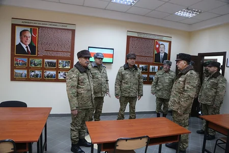 Defense Minister attends opening of new residential complexes of frontline military units - PHOTO - VIDEO