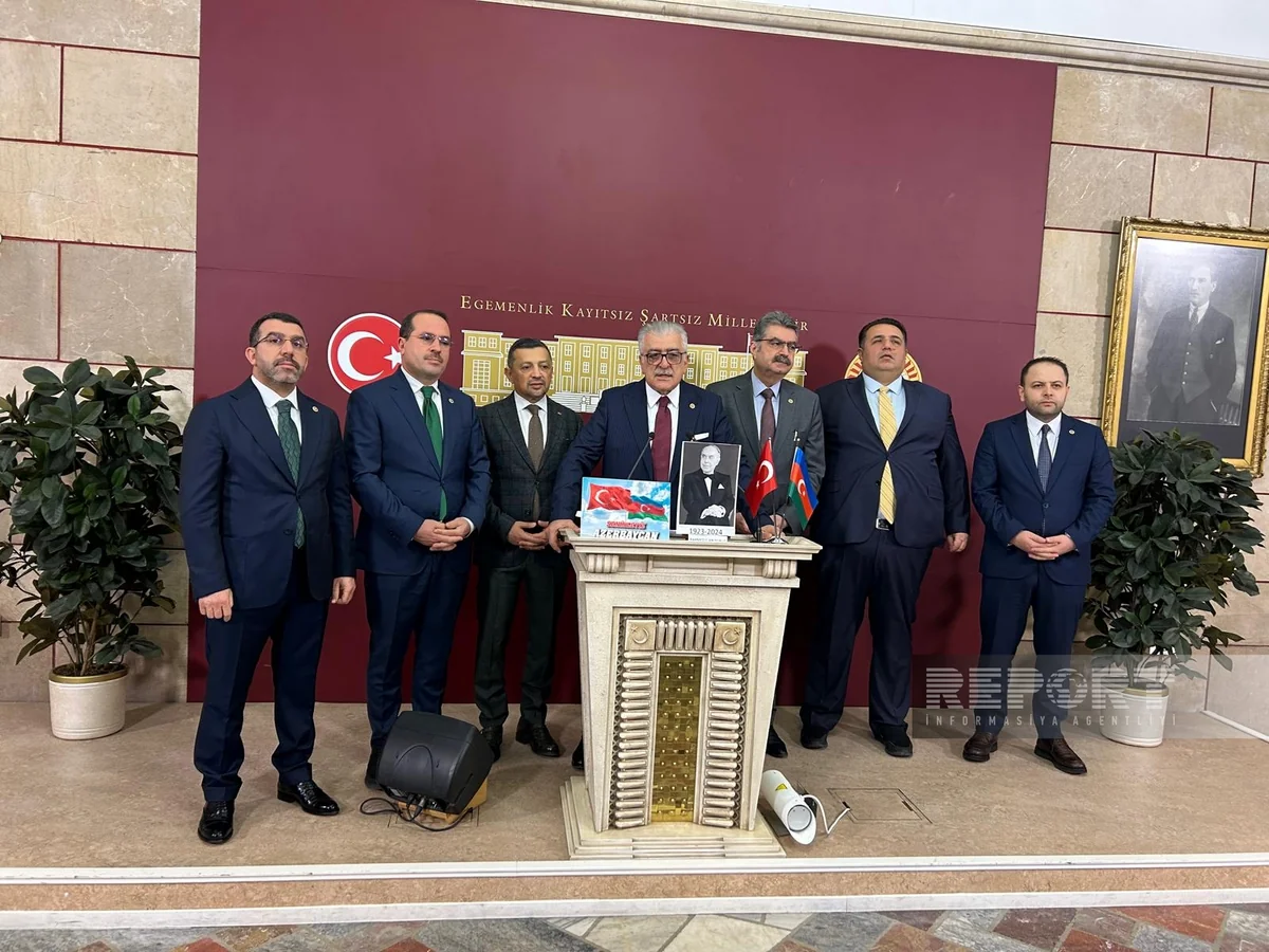 Türkiyə parlamentində Heydər Əliyevin xatirəsi yad edilib