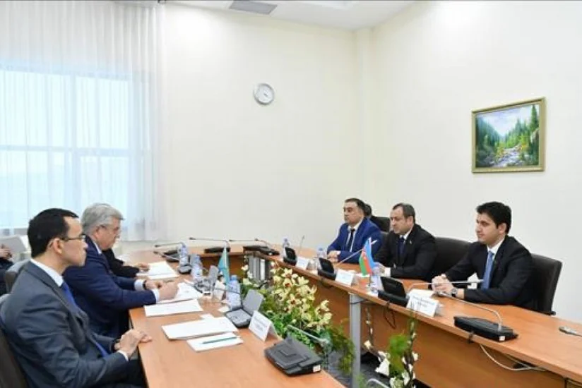 Qazaxıstan və Azərbaycan parlament nümayəndələri görüşüb