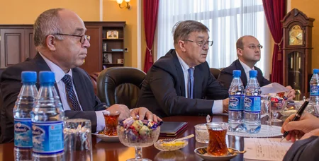 Energetika naziri Rusiya Federasiyasının Azərbaycandakı səfirini qəbul edib