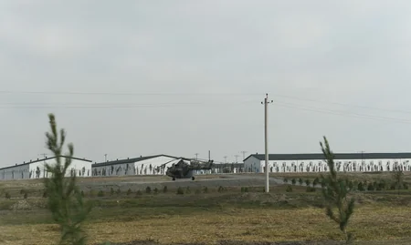 Commander-in-Chief Ilham Aliyev views military unit in Tartar district