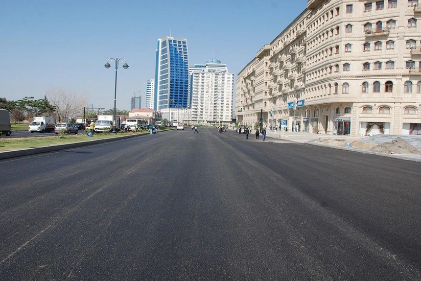 Bakının 8 Noyabr prospektində əsaslı təmir işlərinə başlanılacaq
