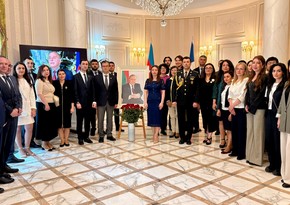 Azərbaycanın Fransadakı səfirliyi Heydər Əliyevin doğum günü münasibətilə tədbir keçirib