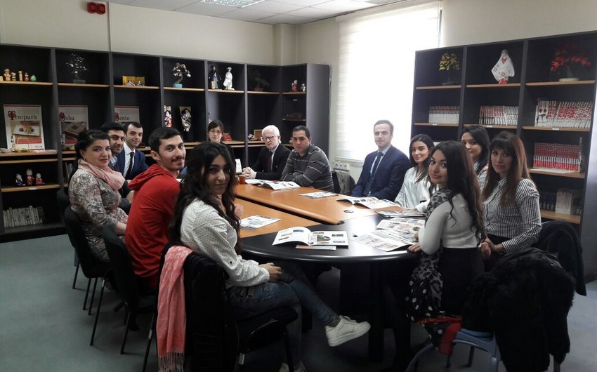 Baku Business Factorynin startapçıları Yaponiya Mədəniyyət Mərkəzini ziyarət ediblər