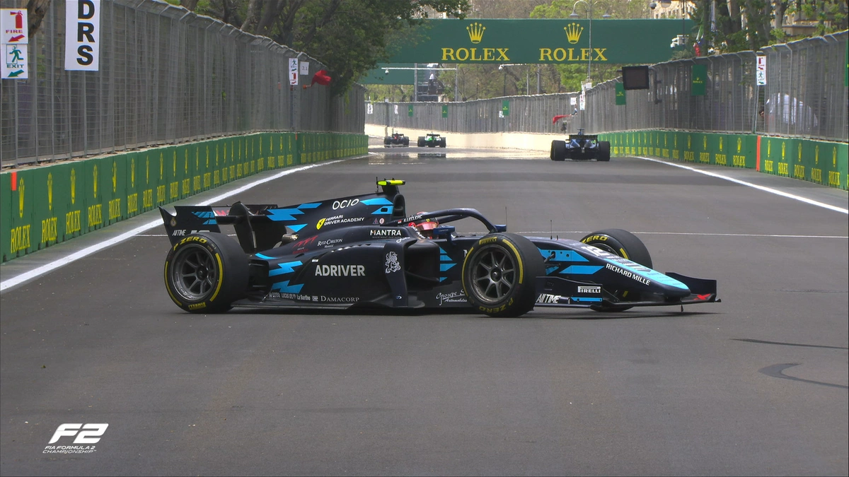 Formula 2: Şarl Leklerin qardaşı Bakıda uğursuzluqla üzləşib