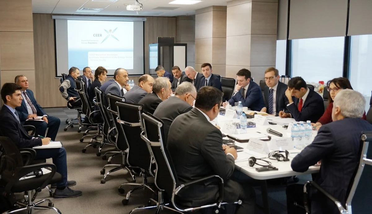 Avropa Enerji Tənzimləyiciləri Şurası (CEER) ilə birgə elektrik enerjisi təchizatının keyfiyyəti müzakirə edilib