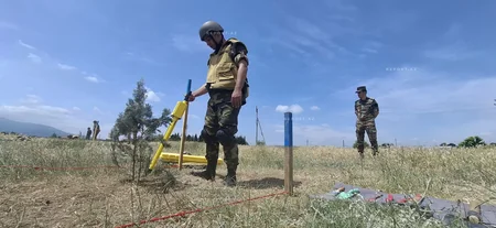 ANAMA Göygöldə humanitar minatəmizləmə fəaliyyətinə dair təlim keçirib