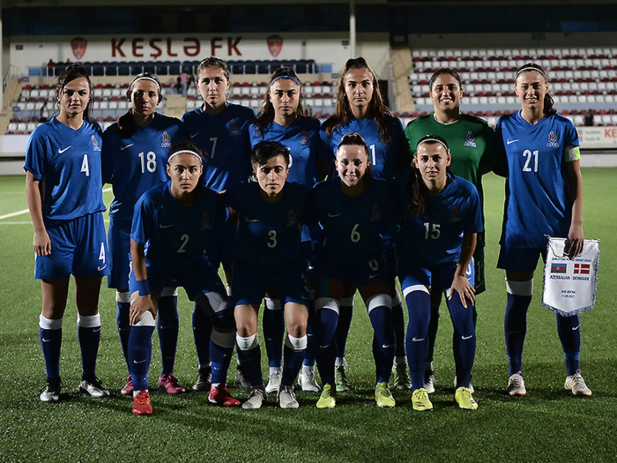 Qadın futbolçulardan ibarət Azərbaycan millisinin heyəti açıqlanıb