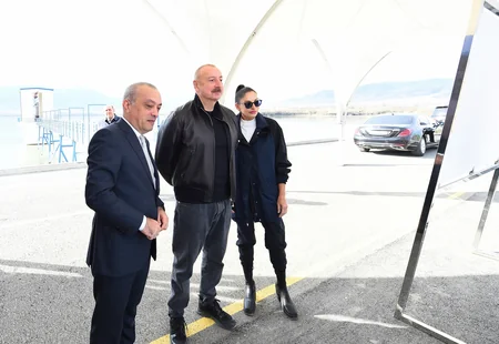 Khachinchay water reservoir commissioned after repair and restoration