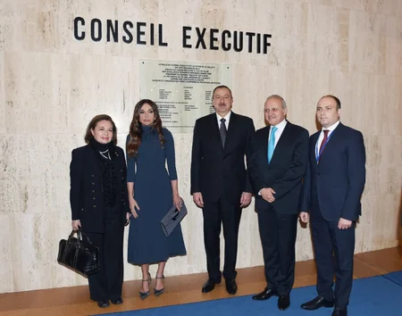 ​İlham Əliyev UNESCO Baş Konfransının 38-ci sessiyasının Liderlər Forumunda iştirak edib