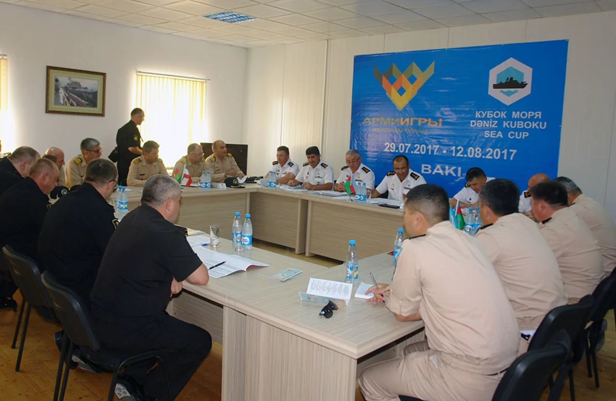 Introductory briefing of international contest 'Sea Cup-2017' and Judicial Commission meeting held in Baku
