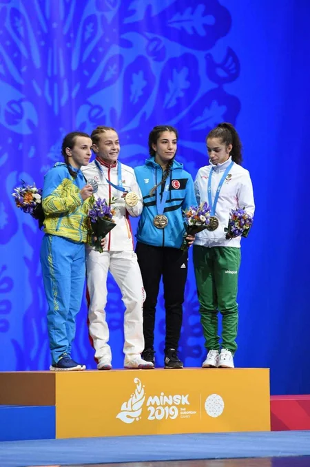 Minsk 2019: Mariya Stadnik qızıl medal qazanıb - FOTO