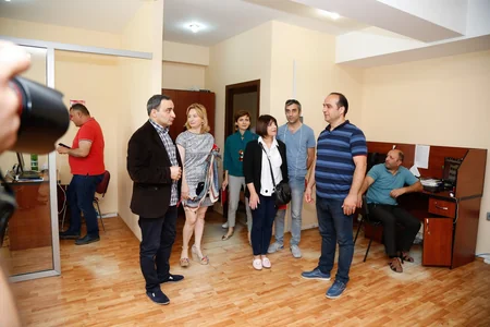 Руководители ведущих онлайн-медиа ресурсов Грузии посетили Азербайджан - ФОТО