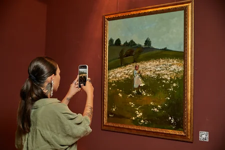 Bakıda Cəmilə Hacıyevanın Septem multisensor sərgisi açılıb - FOTO