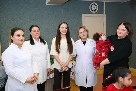 Heydar Aliyev Foundation vice-president visits social service facilities for disabled persons