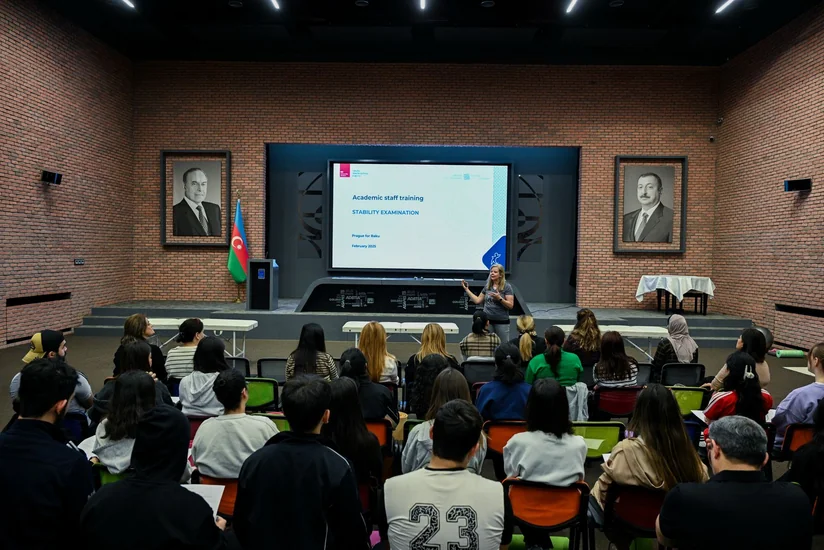 Çexiya Universitetinin departament rəhbəri Azərbaycan İdman Akademiyasında tədrisə başlayıb