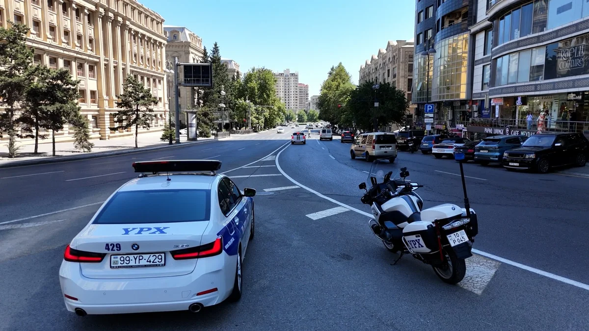 Motosikletlə avtoxuliqanlıq edən sürücü həbs edilib