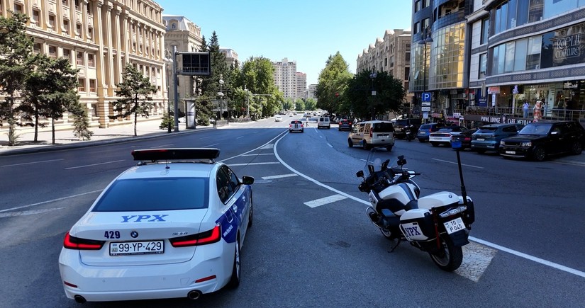 Motosikletlə avtoxuliqanlıq edən sürücü həbs edilib