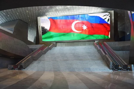 Prezident İlham Əliyev Bakı Konqres Mərkəzinin açılışında iştirak edib