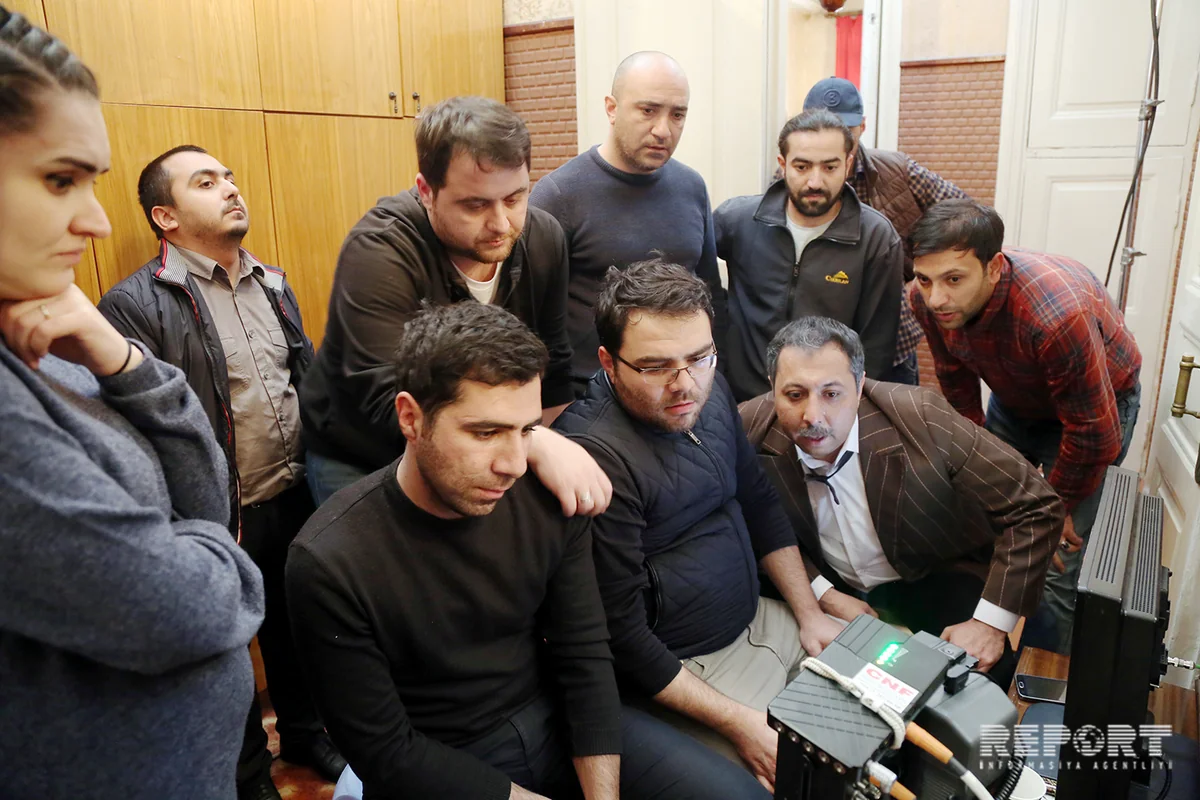 Bakıda Qaragöz komediya filminin çəkilişlərinə başlanıb - REPORTAJ