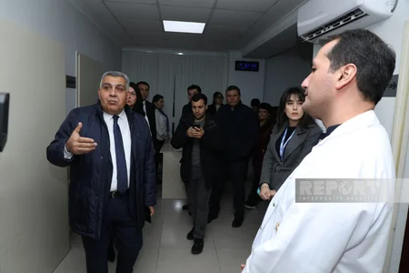 Jurnalistlər KTM-də icbari tibbi sığortanın təşkili ilə tanış olublar