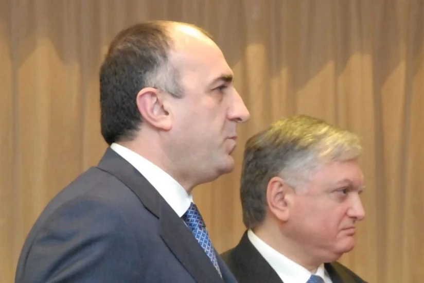 Nazir Elmar Məmmədyarov Ermənistanın xarici işlər naziri ilə görüşüb